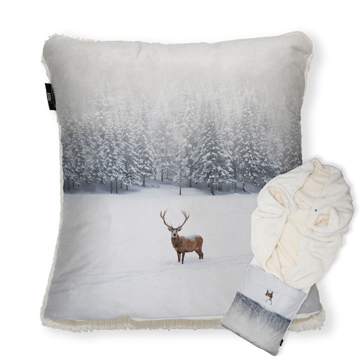 Deer in Winter Wonderland from @alftown